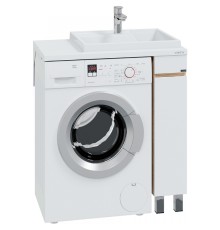 Тумба под раковину СанТа Марс 80 700355 Белая Янтарное дерево