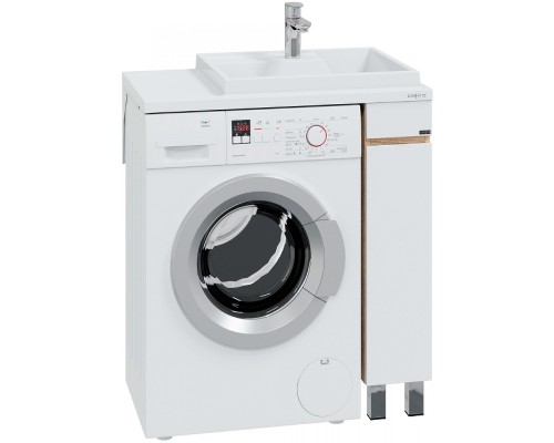 Тумба под раковину СанТа Марс 80 700355 Белая Янтарное дерево