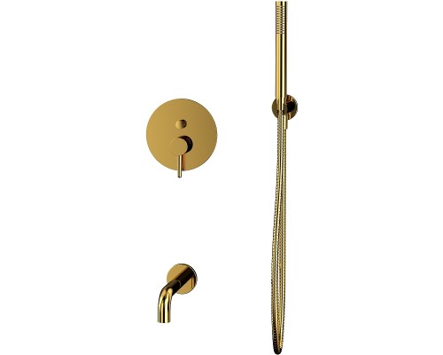 Смеситель для ванны Whitecross Y gold YSET06GL Золото