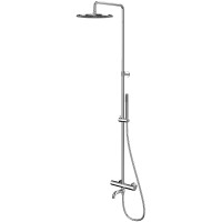 Душевая система Whitecross Y chrome Y1234CR с термостатом Хром