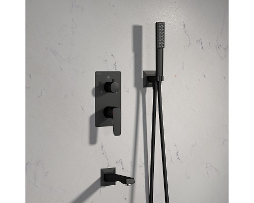 Душевая система Teska Ciera Pro AS3380 Черный матовый