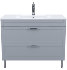 Тумба с раковиной Iddis Oxford 100 OXF10L1i95K Светло-серая
