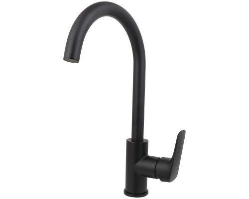 Смеситель для кухни Aquatek Вега AQ1082MB Черный матовый
