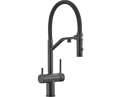 Смеситель для кухни Milacio Ultra MCU.557.TB Total Black