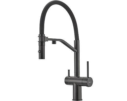 Смеситель для кухни Milacio Ultra MCU.557.TB Total Black