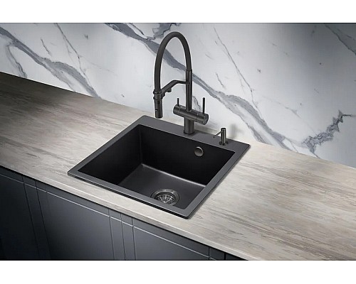 Смеситель для кухни Milacio Ultra MCU.557.TB Total Black