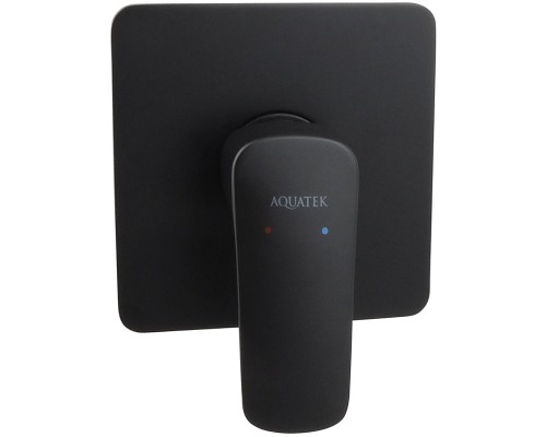 Смеситель для душа Aquatek Вега AQ1066MB Черный матовый
