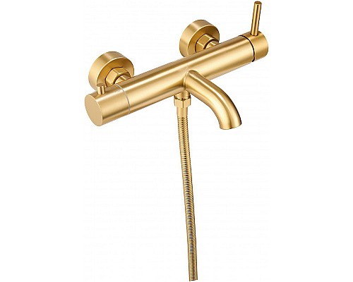 Смеситель для душа Milacio Ultra MCU.350.GD Брашированное золото