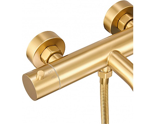 Смеситель для душа Milacio Ultra MCU.350.GD Брашированное золото