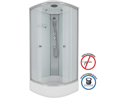 Душевая кабина Niagara Eco 90x90 E90/26/MT без гидромассажа