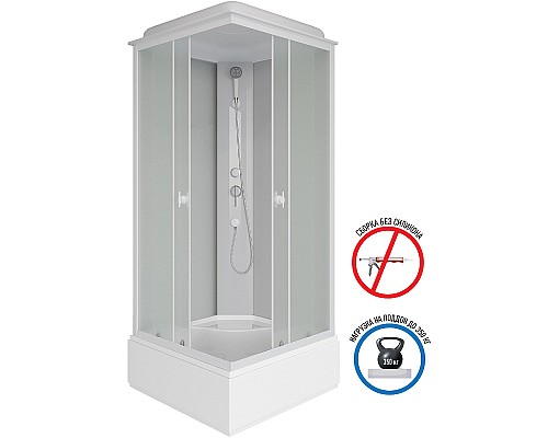 Душевая кабина Niagara Promo 90x90 P90/26Q/MT без гидромассажа