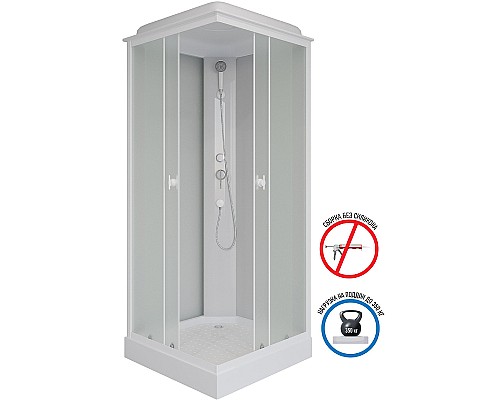 Душевая кабина Niagara Promo 90x90 P90/13Q/MT без гидромассажа