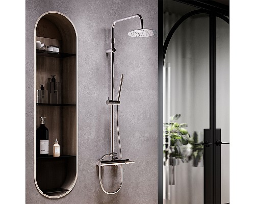 Душевая система Damixa Scandinavian Pure 936710000 Хром