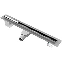 Душевой лоток Paini Slim Line 800 CH800SL с решеткой Хром глянец / под плитку