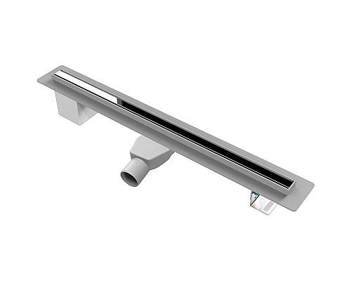 Душевой лоток Paini Slim Line 800 CH800SL с решеткой Хром глянец / под плитку