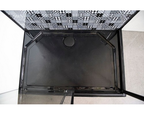 Душевая кабина Esbano ESB-1180CKR 110x80 ESKBB1180CKR без гидромассажа