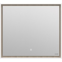 Зеркало Cersanit Louna 80 SP-LU-LOU80-Os с подсветкой Белое с сенсорным выключателем