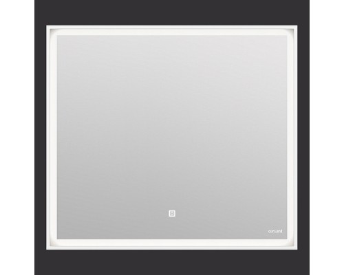Зеркало Cersanit Louna 80 SP-LU-LOU80-Os с подсветкой Белое с сенсорным выключателем