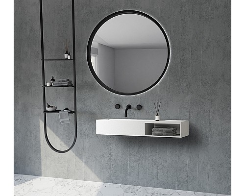 Раковина Abber Stein 120 AS2649-1.2 Белая матовая