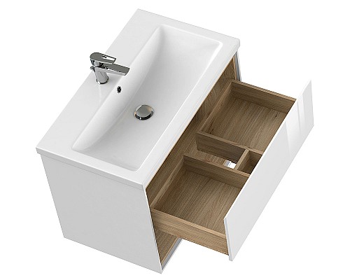Тумба под раковину Cersanit Louna 80 64071 подвесная Белая