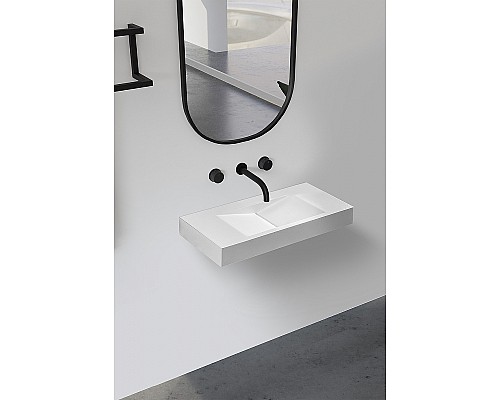 Раковина Abber Stein 100 AS2641 Белая матовая