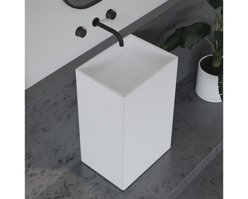 Раковина Abber Stein 50 AS2503-H Белая матовая