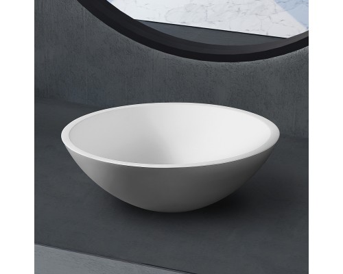 Раковина-чаша Abber Stein 40 AS2608 Белая матовая