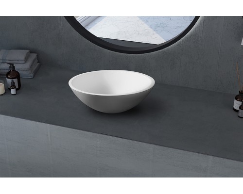 Раковина-чаша Abber Stein 40 AS2608 Белая матовая