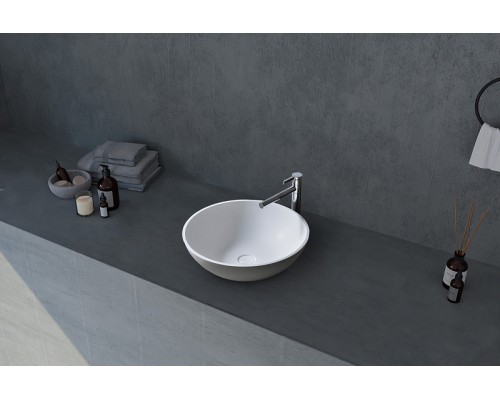 Раковина-чаша Abber Stein 40 AS2608 Белая матовая