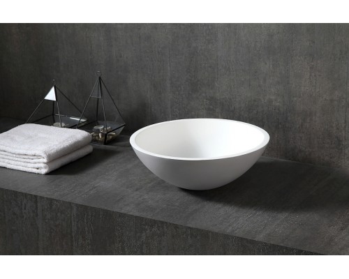 Раковина-чаша Abber Stein 40 AS2608 Белая матовая