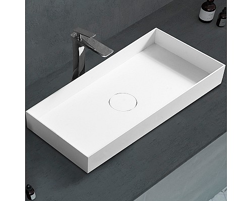 Раковина-чаша Abber Stein 80 AS2622 Белая матовая