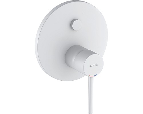 Смеситель для душа Kludi Bozz 386595376 Белый матовый