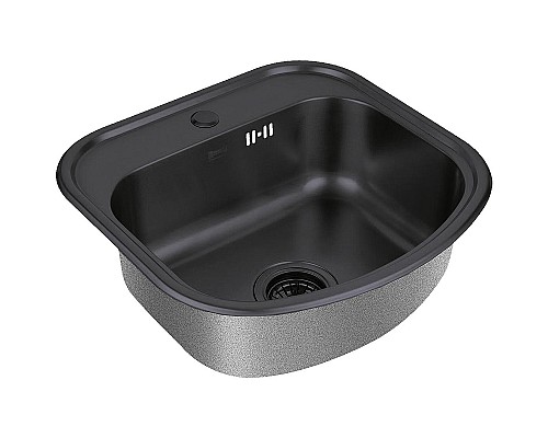 Кухонная мойка ZorG PVD Grafit 47 SZR 4749 GRAFIT Графит