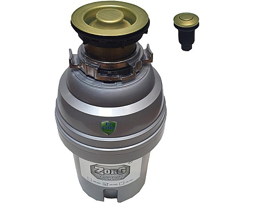 Измельчитель пищевых отходов ZorG ZR-75 D BRONZE Бронза