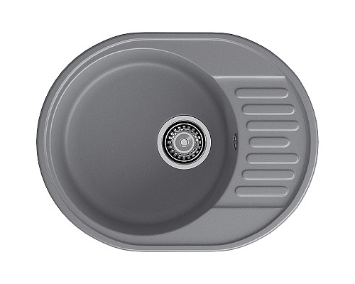 Кухонная мойка GranFest Quarz GF-Z58 Темно-серая