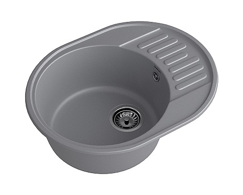 Кухонная мойка GranFest Quarz GF-Z58 Темно-серая