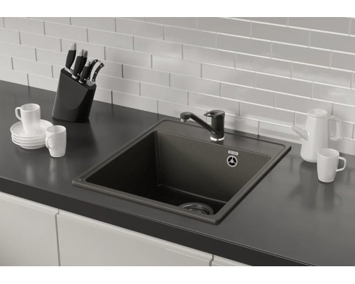 Смеситель для кухни Ulgran Quartz Асфальт