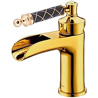 Смеситель для раковины Boheme Vogue 211-MR-B Золото