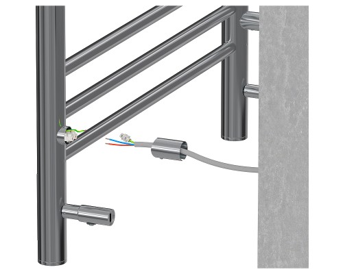 Электрический полотенцесушитель Aquatek Бетта П7 500x700 AQ EL KRC0770CH Хром