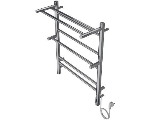 Электрический полотенцесушитель Aquatek Альфа П7 500x700 AQ EL RRP0770CH с полкой Хром