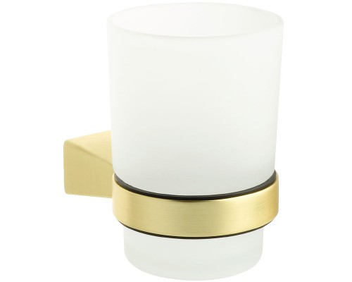 Стакан для зубных щеток Fixsen Trend Gold FX-99006 Матовое золото
