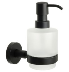 Дозатор для жидкого мыла Fixsen Comfort Black Черный матовый
