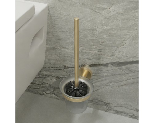 Ершик для унитаза Fixsen Comfort Gold FX-87013 Золото матовое