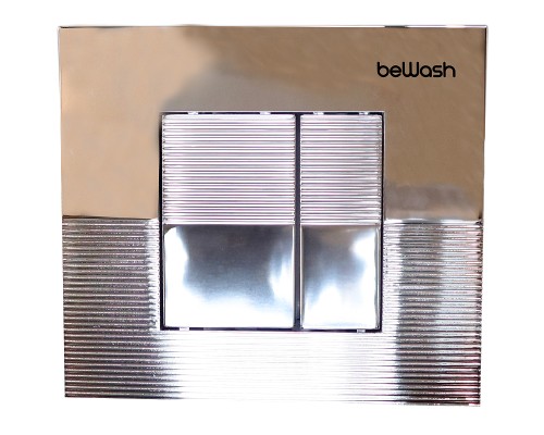 Инсталляция beWash BW74 K500RZVP0300PK000000 для унитаза с клавишей смыва Хром глянцевый