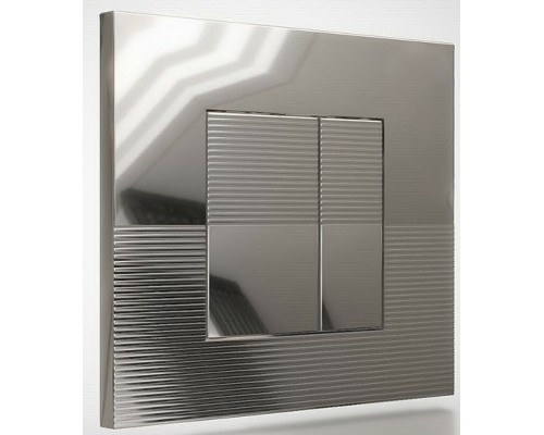 Инсталляция beWash BW74 K500RZVP0300PK000000 для унитаза с клавишей смыва Хром глянцевый