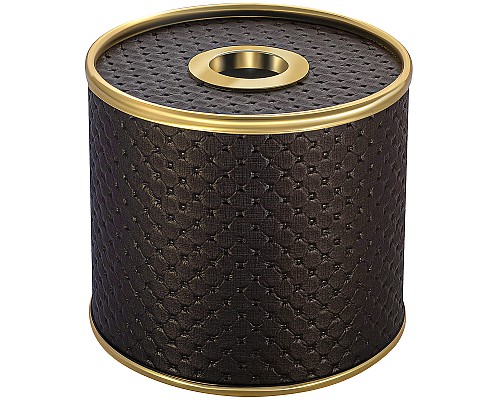 Салфетница Geralis S-PCG Punto Шоколад, кант Золото