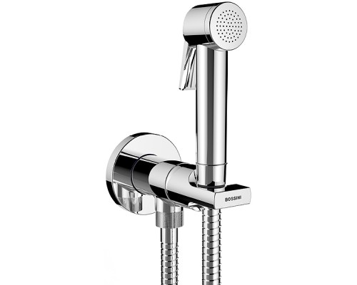 Гигиенический душ со смесителем Bossini Paloma Flat E34001B.030 Хром