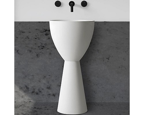 Раковина Abber Stein 45 AS2507 Белая матовая