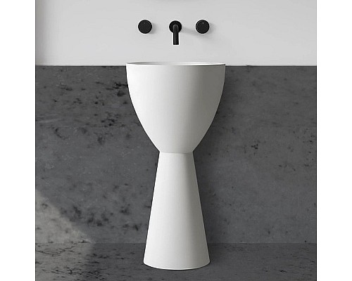 Раковина Abber Stein 45 AS2507 Белая матовая