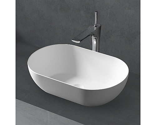 Раковина-чаша Abber Stein 56 AS2611 Белая матовая